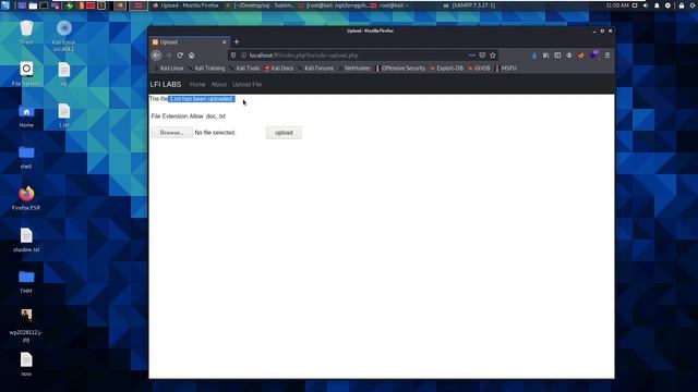 Local File Inclusion #77 | LFI to RCE via upload file Part 1 [Arabic] смотреть онлайн