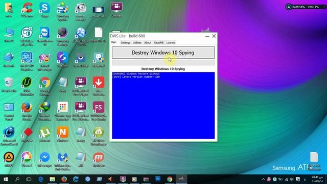 اداه حذف ملفات التجسس ويندوز10| A new tool to block spyware files in Windows смотреть онлайн