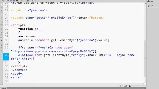 If Else to make choices in JavaScript part 5 смотреть онлайн