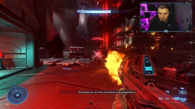 Halo Infinite Campaign Walkthrough #1 (Heroic) - Atriox BEATS Cheif! смотреть онлайн