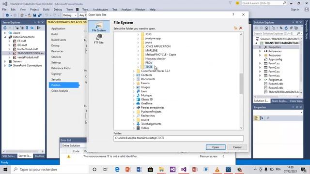 COMMENT DEPLOYER UNE APPLICATION A PARTIR DE VISUAL STUDIO (2012, 2015,2019) (SOLUTION INFORMATIQUE смотреть онлайн