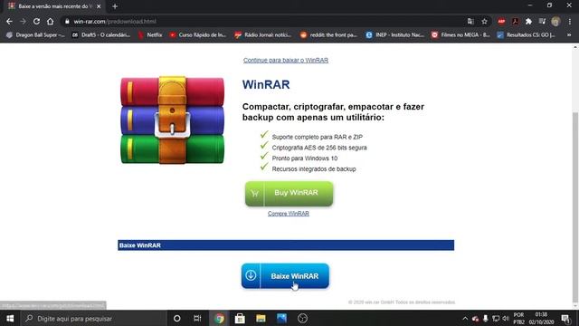BAIXANDO E INSTALANDO O WINRAR (ATUALIZADO 2020) WINDOWS 7, 8, 10 GRATUITO смотреть онлайн