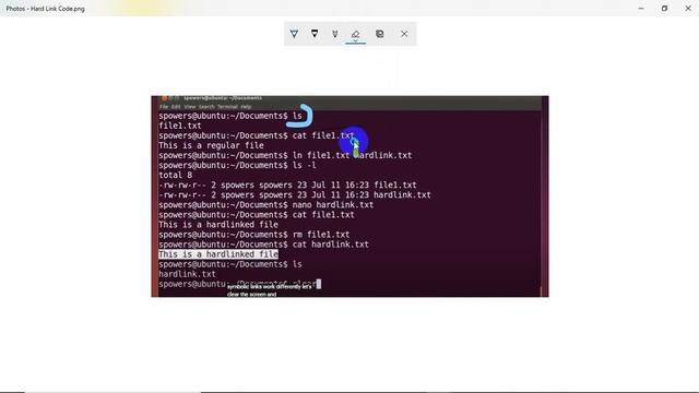 Hard and Soft Link in Linux смотреть онлайн