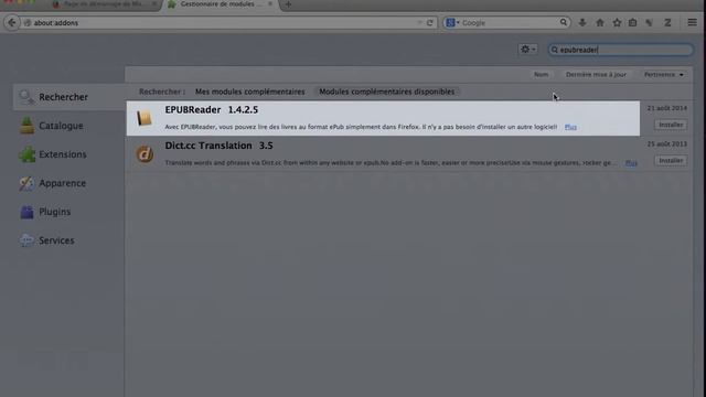 EPUBREADER - Installer EpubReader (Tutoriel n°1) смотреть онлайн