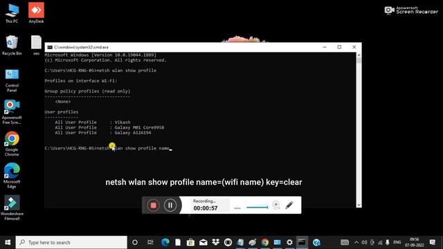 Connected Wifi ka password kaise pata karen | Show Connected Wifi Password Windows 10 смотреть онлайн