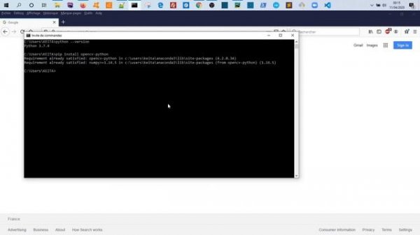 Install OpenCV on Windows Operating System