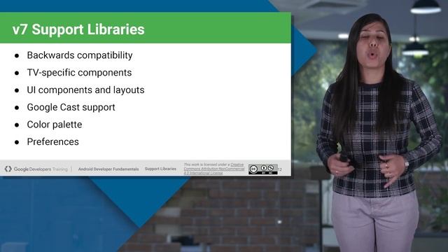 The Android Support Library (Android Development Fundamentals, Unit 1: Lesson 3.3) смотреть онлайн