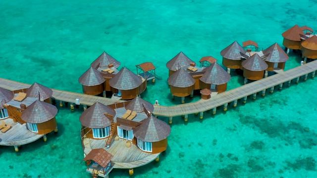 BORA BORA 8K Video Ultra HD With Soft Piano Music - 60 FPS - 8K Nature Film