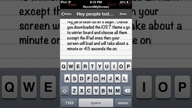 How to get a replica of iOS 7 for iPod touch 4g смотреть онлайн