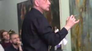 Мастер портретной живописи Российский художник Николай Блохин. Мастер класс по написанию портрета.