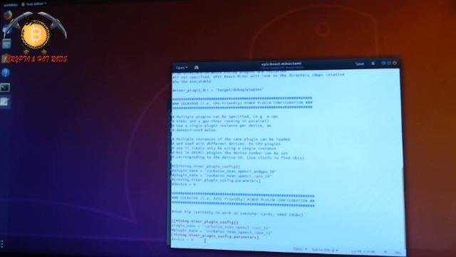RX 570 16GB GRIN miner on Ubuntu with the ROCm drivers. With the bios switch up OMG!!! смотреть онлайн