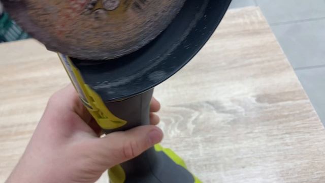 Ушм Ryobi R18AG7-0 смотреть онлайн