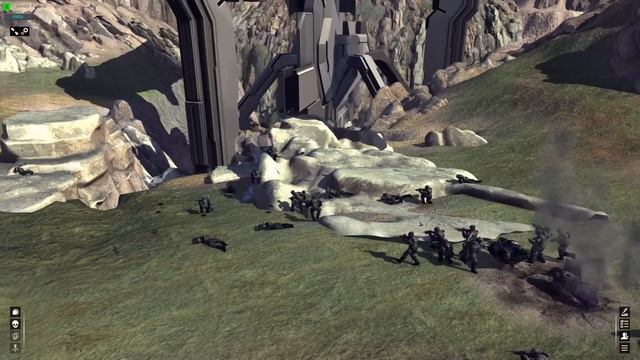 Pelican UNSC Marine Raid on Covenant Base during Fall of Reach - Halo: The Silent Cartographer Mod смотреть онлайн