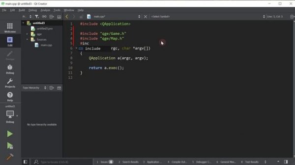 Qt Game Engine Tutorial 1 - Creating a blank map