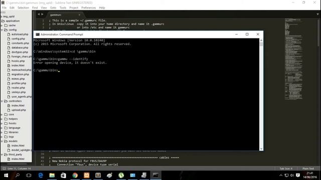 Tutorial Install Gammu On WIndows + DEMO смотреть онлайн