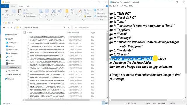 How to download windows 10 Spotlight/Lock Screen Images смотреть онлайн
