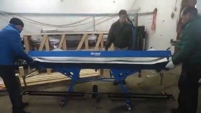 Польский листогиб RMB 2650х0.8мм. Обзор станка смотреть онлайн