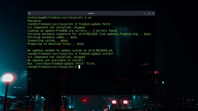 FreeBSD Basics - How to manage updates смотреть онлайн