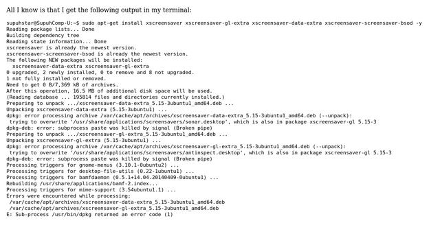 Ubuntu: Why won't XScreensaver install from the command line? (2 Solutions!!) смотреть онлайн