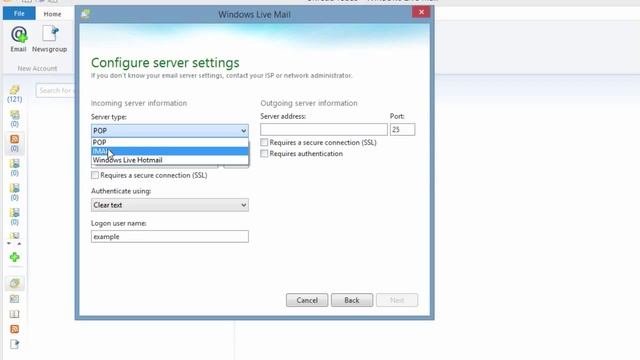StudioCoast Email Setup Guide - Windows Live Mail смотреть онлайн