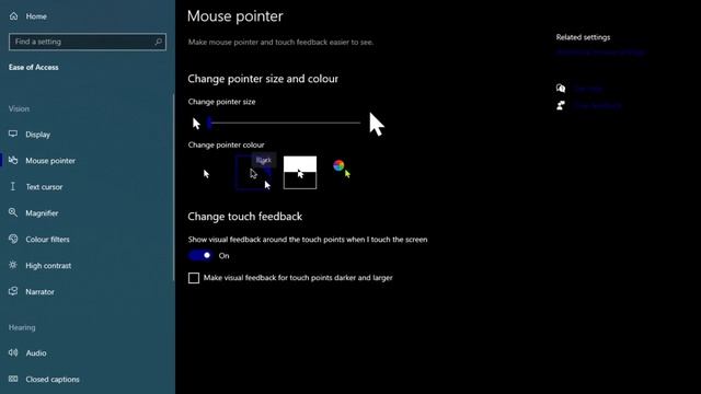 How To Change Your Mouse Pointer Colour On Windows 10 смотреть онлайн