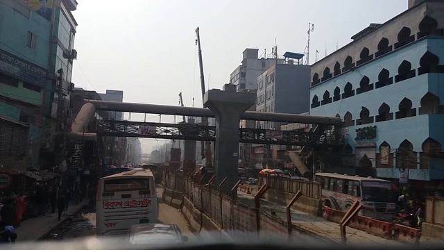 Metro rail transit update in mirpur. смотреть онлайн