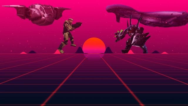 UNDER COVER OF NIGHT (Halo) But It's Synthwave смотреть онлайн