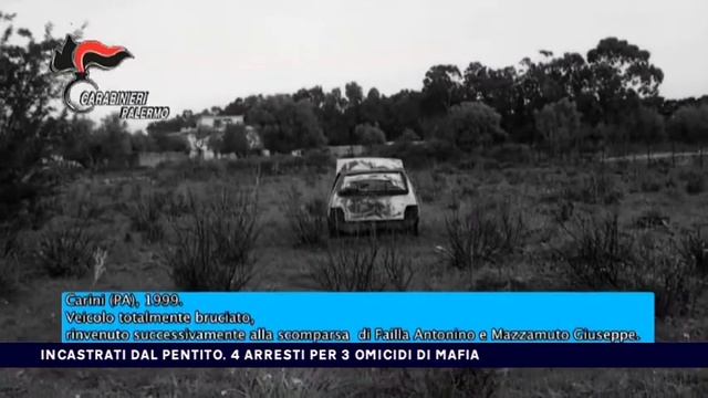 INCASTRATI DAL PENTITO, 4 ARRESTI PER 3 OMICIDI DI MAFIA смотреть онлайн
