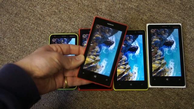 Comparison on Nokia Lumia displays (Windows Phone 8 devices) смотреть онлайн