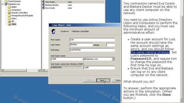 70-290 MCP MCSA MCSE Video Simulation 5 смотреть онлайн