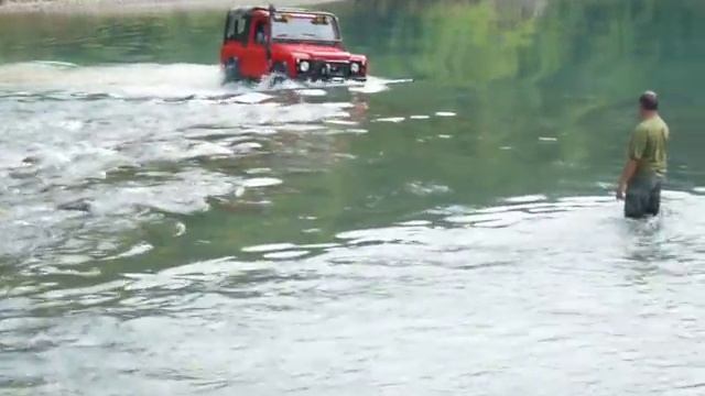 Land Rover 1997 Defender 90 Deep River Crossing 2 - coming back смотреть онлайн