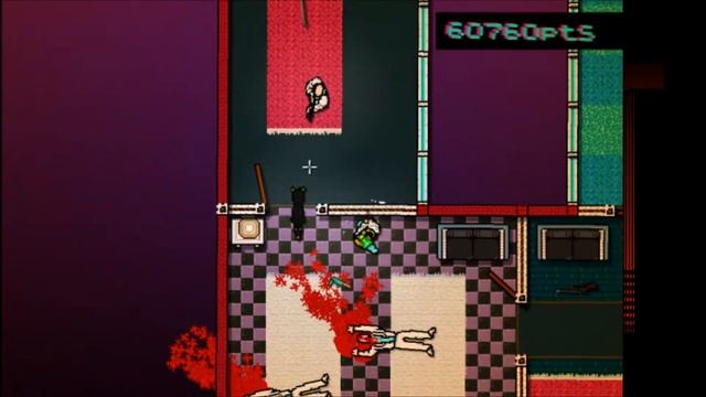 Drilling Through Hotline Miami - Eighth Chapter "Push It" смотреть онлайн