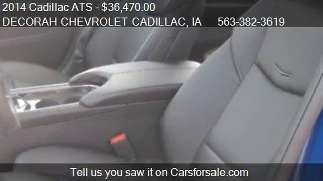 2014 Cadillac ATS 2.0T - for sale in DECORAH, IA 52101 смотреть онлайн