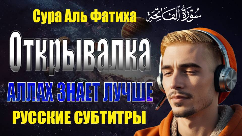 Surah Fatiha | Сура Аль-Фатиха I  QHD TV
