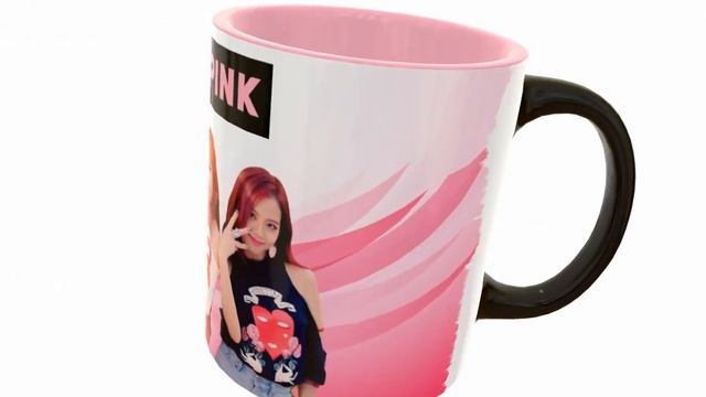 Black Pink KPOP Taza Plantilla Editable Sublimación Diseño Mug смотреть онлайн