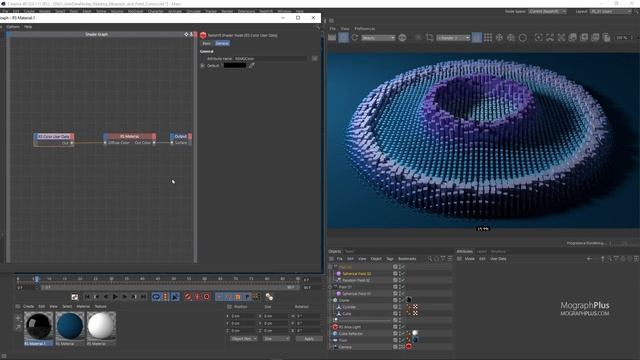 41. User Data Nodes - Reading Mograph and Field Colors смотреть онлайн