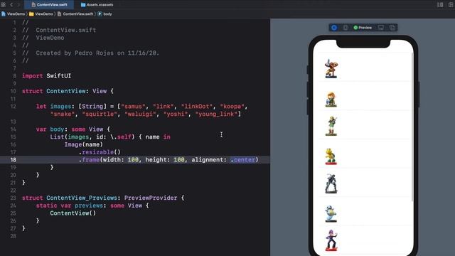 SwiftUI Intro - Lists смотреть онлайн