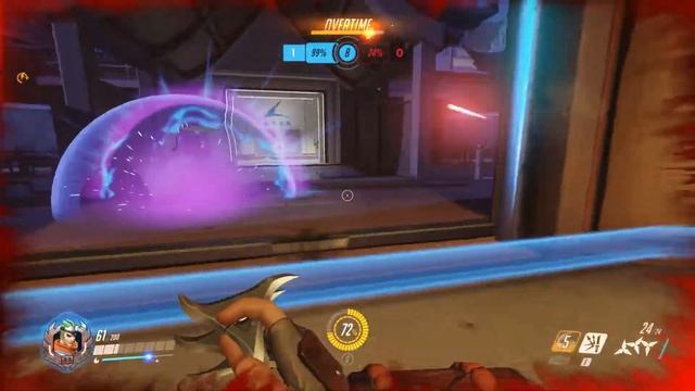 Overwatch (Competitive) - Winston!....your too big to fit in the window смотреть онлайн