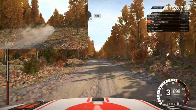 DiRT 4 [FR] Rally Michigan, White Cloud Forest, USA | Peugeot 306 Maxi (4k 60fps) смотреть онлайн