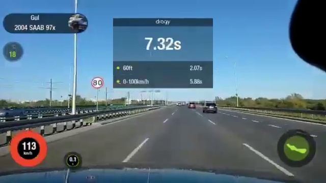 Saab 97-X AERO Przyspiesza :)