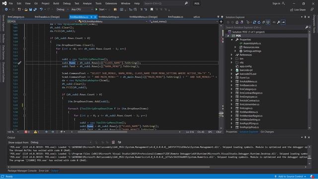 HOW TO MAKE DYNAMIC MENUSTRIP IN C# WINDOWS FORM (BAHASA) смотреть онлайн