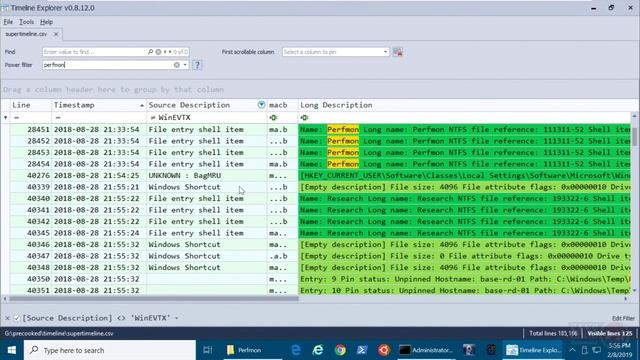 4.5 Super Timeline Analysis смотреть онлайн