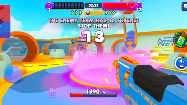 NERF Superblast - HD Gameplay - TOKEN RUSH - ( Android, iOS ) смотреть онлайн