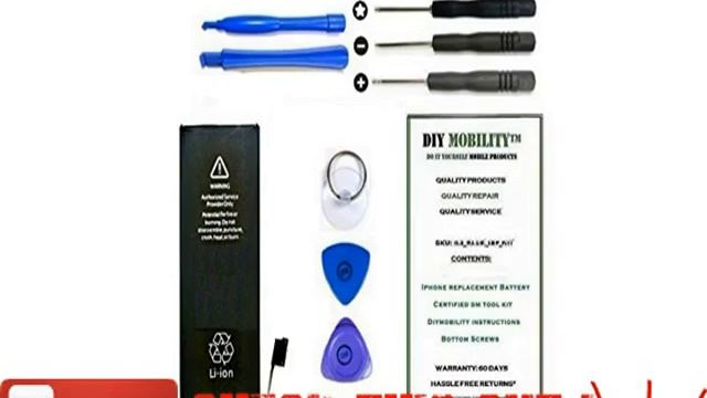 Internal Replacement Battery for iPhone 5 with DM Tool Kit and Instruc смотреть онлайн