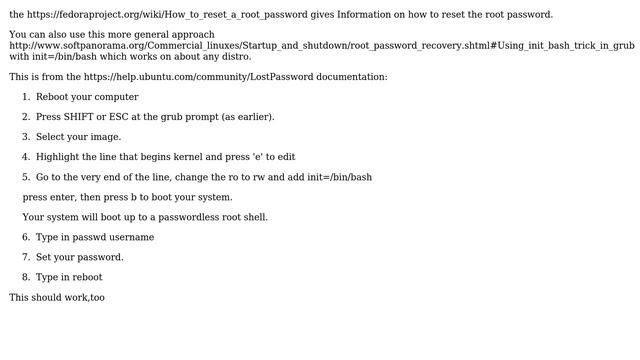 resetting the root password in linux (3 Solutions!!) смотреть онлайн