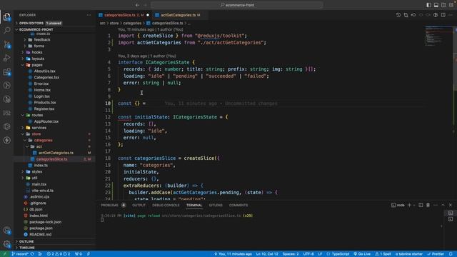 Build eCommerce App by ReactJS, Typescript and Redux Toolkit Part 3: Redux Toolkit The Kickstart смотреть онлайн