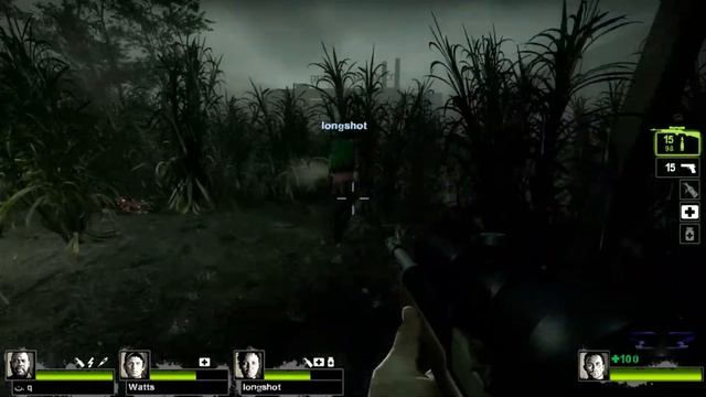 Left 4 Dead 2 Cooperative Walkthrough PT. 45 - Hard Rain (Mill Escape) смотреть онлайн