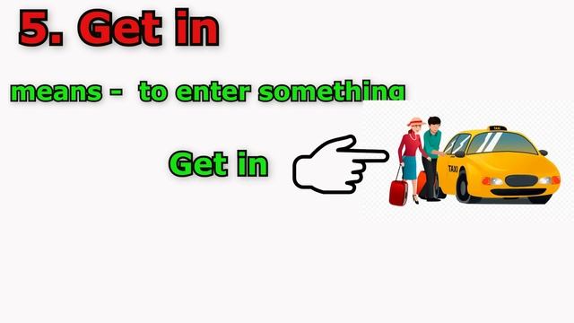 Phrasal Verbs : 10 GET Phrasal Verbs | Phrasal Verbs | Phrasal Verbs With Sentences & Pictures