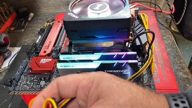 Raptoreum Ryzen9 3900x Dual Mining Ethereum Build, ASUS RAKU B550 Gundam Edition Motherboard. смотреть онлайн