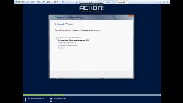 SISTEMA OPERATIVO WINDOWS SERVER 2012(VMWARE) смотреть онлайн
